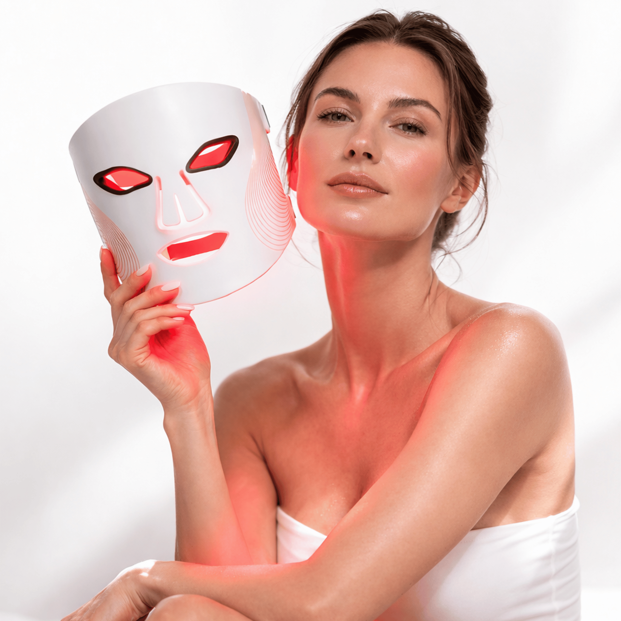 DermaGlow Pro: LED Anti-Aging Maske für strahlende Haut